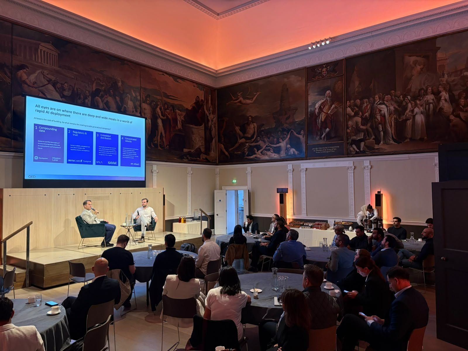 QED Investors roundtable at RSA House, Key Trek 2026